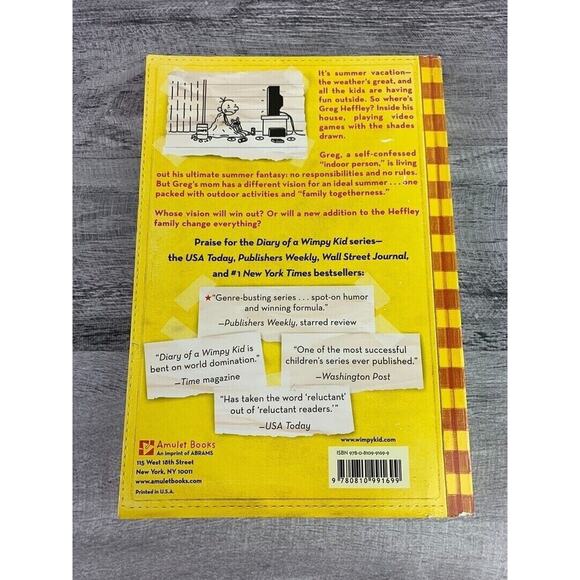 Diary Of A Wimpy Kid: Dog Days By Jeff Kinney Hardcover - Picture 2 of 3